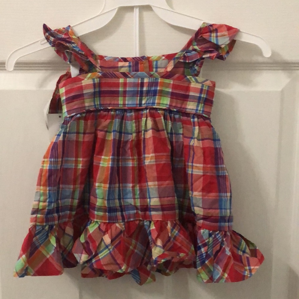 Ralph Lauren Baby Girls Madras Dress